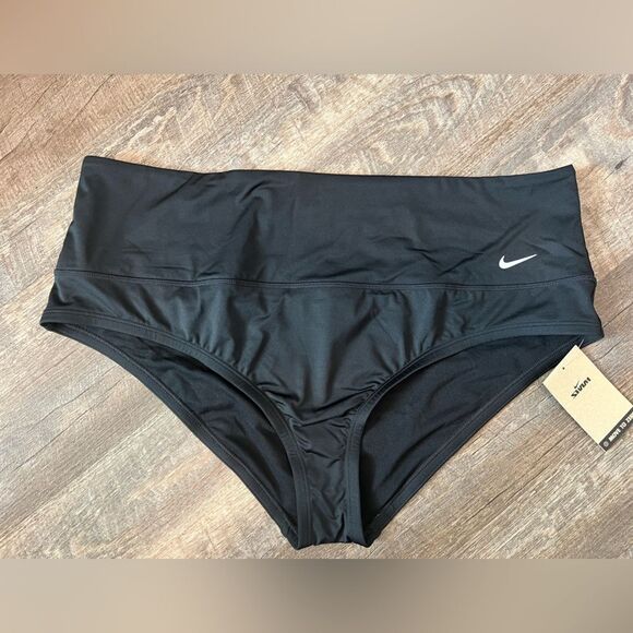 Nike‎ Women's Plus Size Essential High Waist Bikini Bottom-Size 2X - Picture 4 of 10